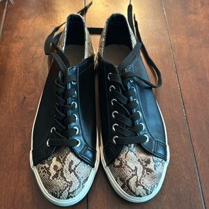 Snakeskin sneakers